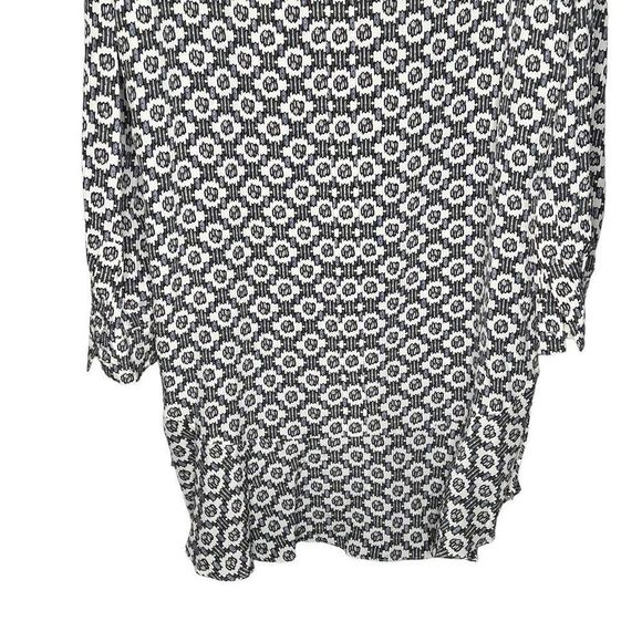 Tory Burch Womens Silk Ballet Crystals Abstract Shift Dress Multi-Color Medium - Picture 13 of 14